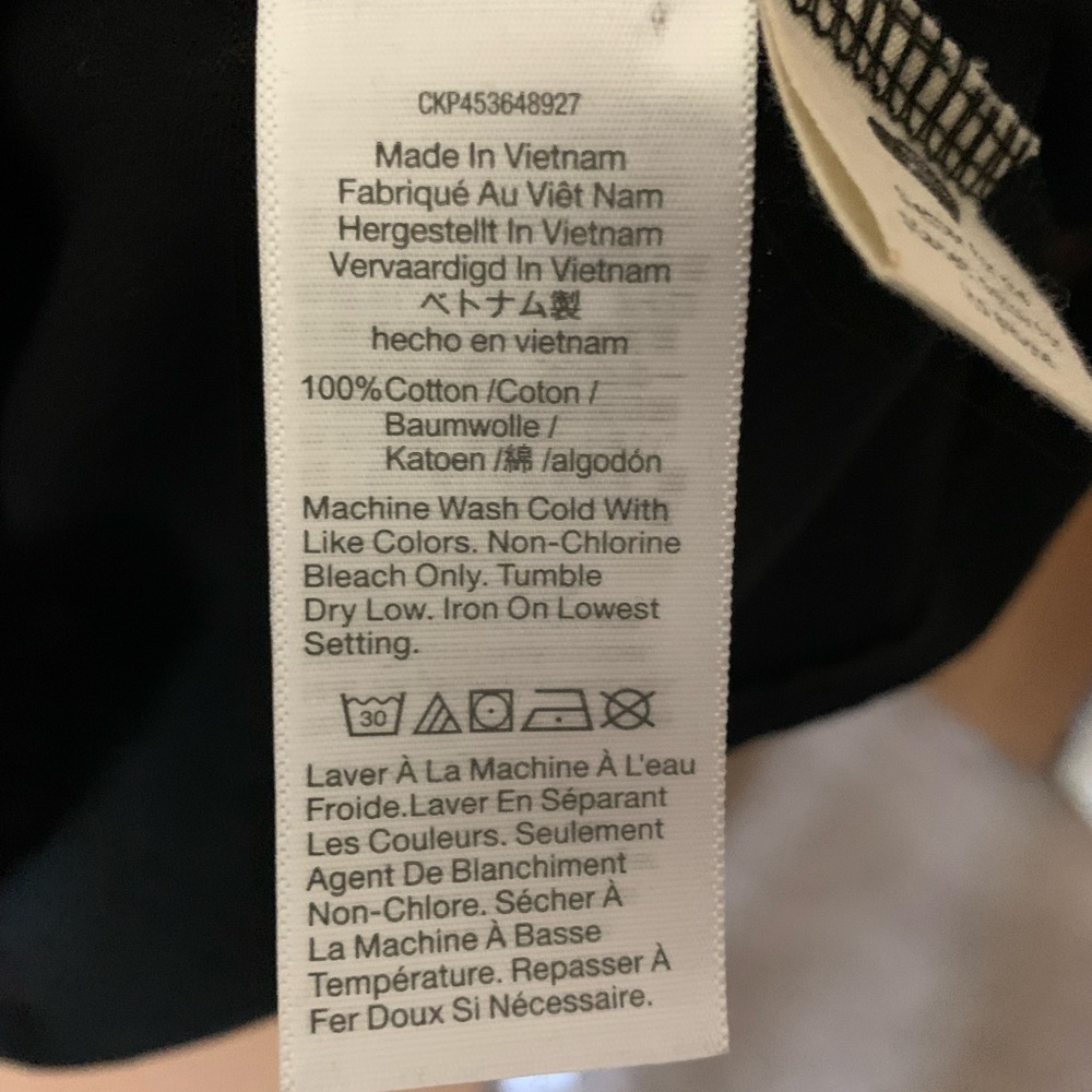 V-neck black madewell tank - xs - Picture 4 of 6